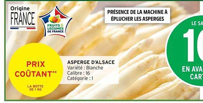 Asperge d'Alsace