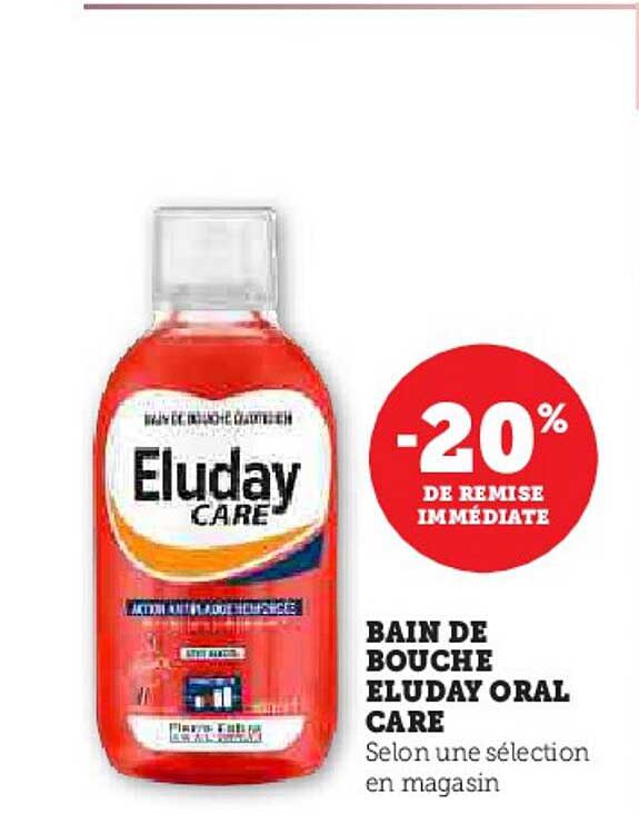BAIN DE BOUCHE ELUDAY ORAL CARE