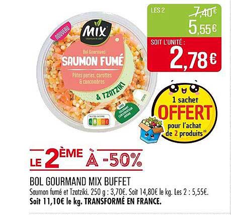 BOL GOURMAND MIX BUFFET