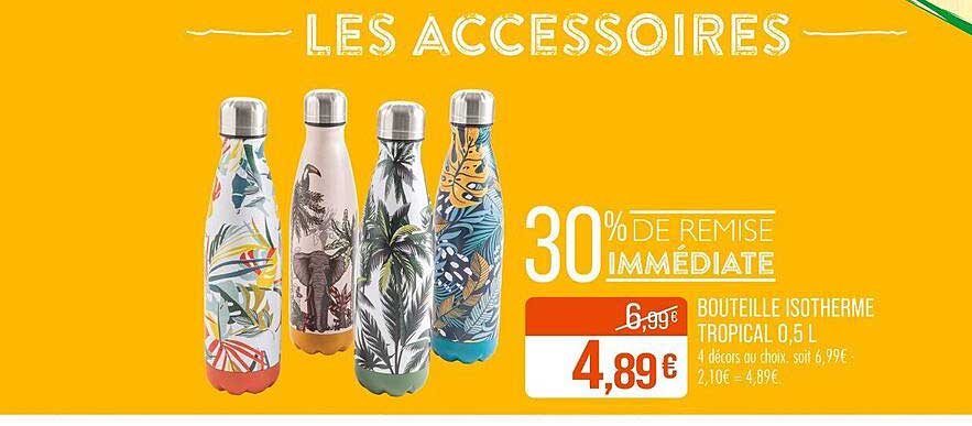 BOUTEILLE ISOTHERME TROPICAL 0,5 L