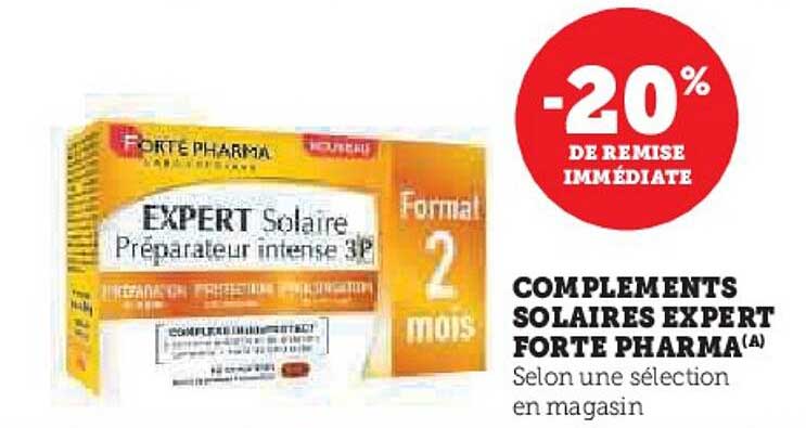 COMPLÉMENTS SOLAIRES EXPERT FORTE PHARMA
