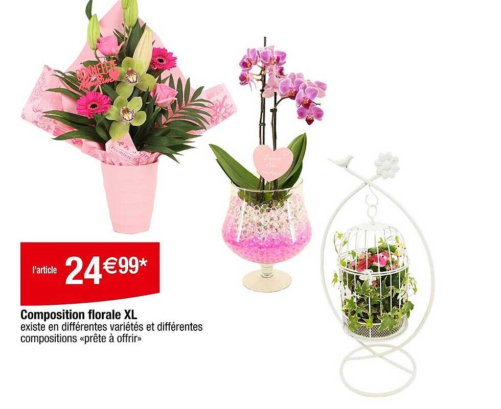 Composition florale XL
