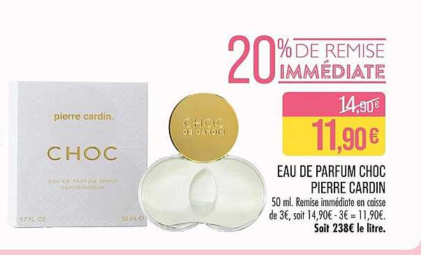 EAU DE PARFUM CHOC PIERRE CARDIN