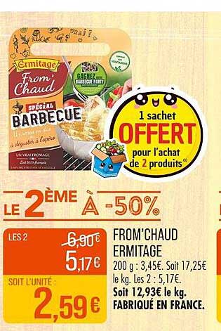 FROM'CHAUD ERMITAGE Spécial Barbecue