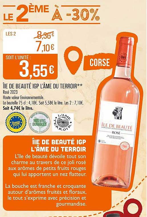 ÎLE DE BEAUTÉ IGP L'ÂME DU TERRAOIR**