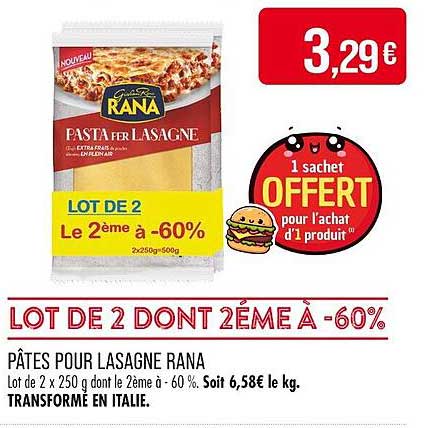 LOT DE 2 DONT 2ÈME À -60%