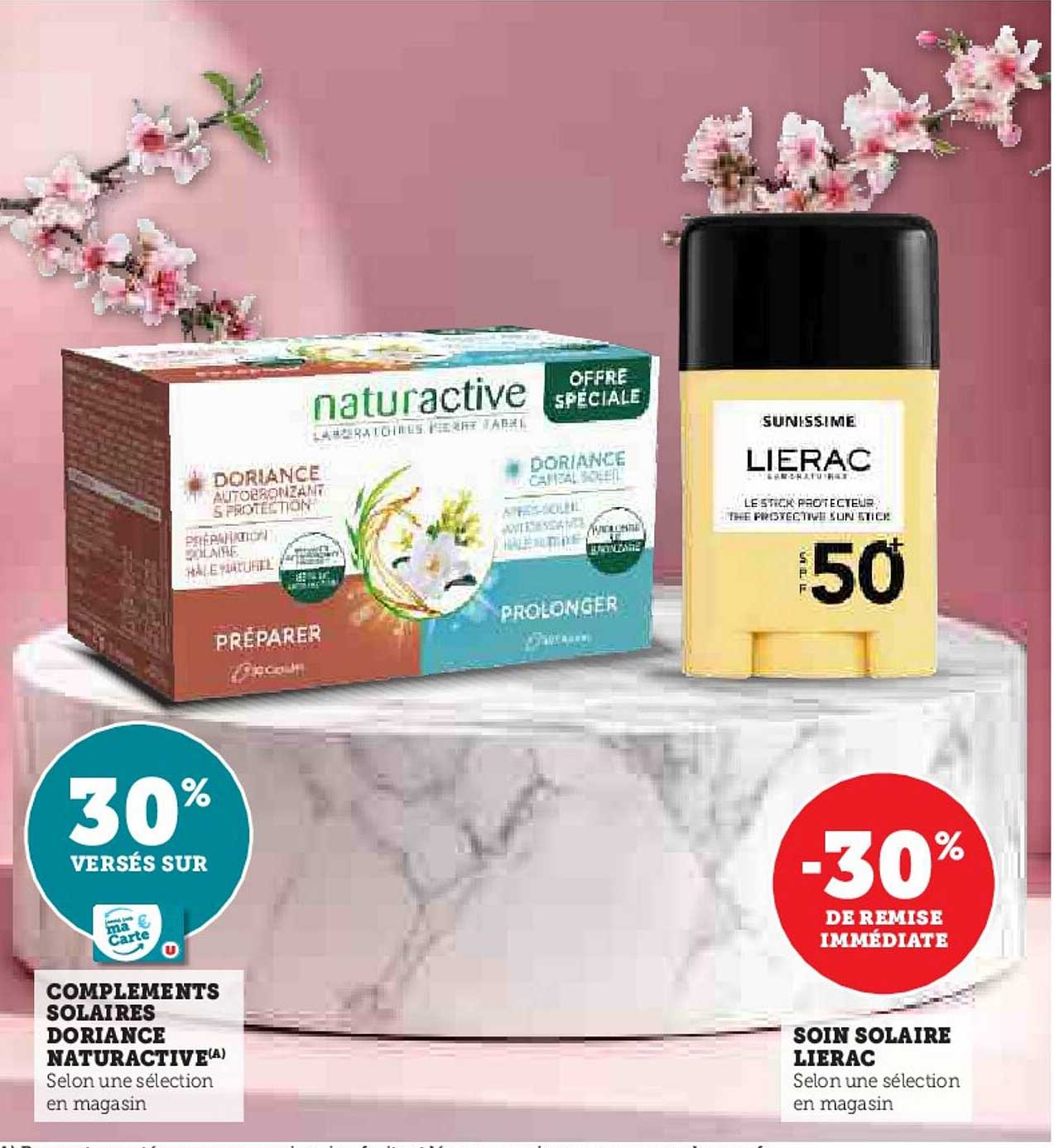 OFFRE SPÉCIALE : 30% VERSÉS SUR LES COMPLÉMENTS SOLAIRES DORIANCE NATURACTIVE