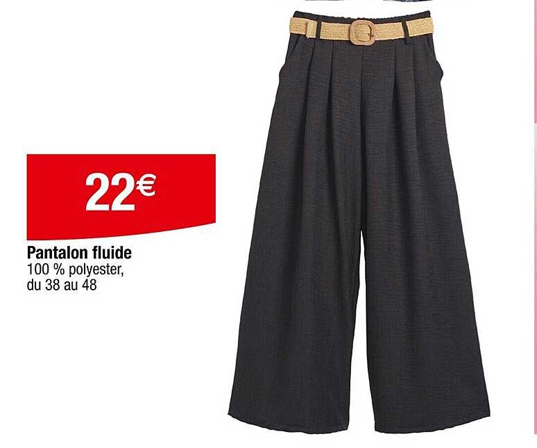 Pantalon fluide