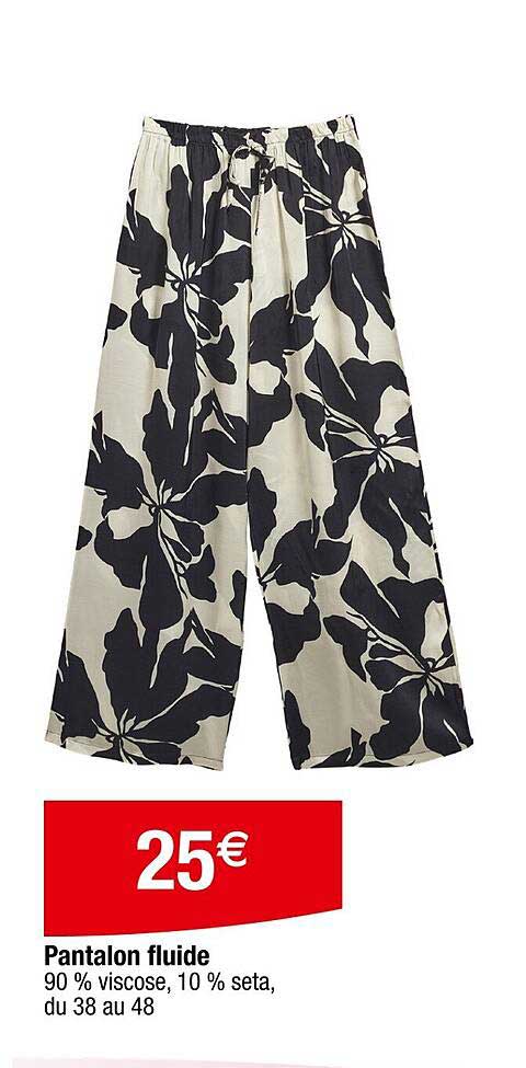 Pantalon fluide