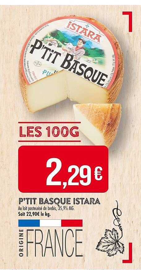 P'tit Basque Istara
