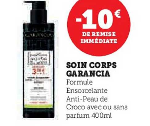 SOIN CORPS GARANCIA