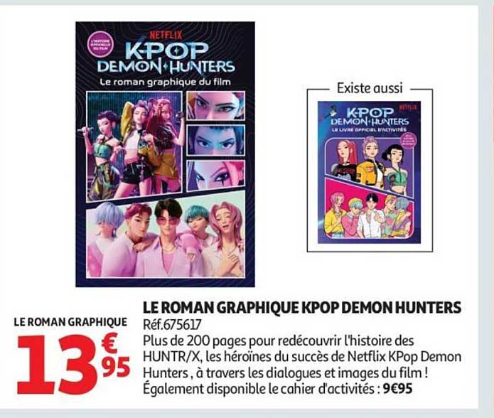 LE ROMAN GRAPHIQUE KPOP DEMON HUNTERS