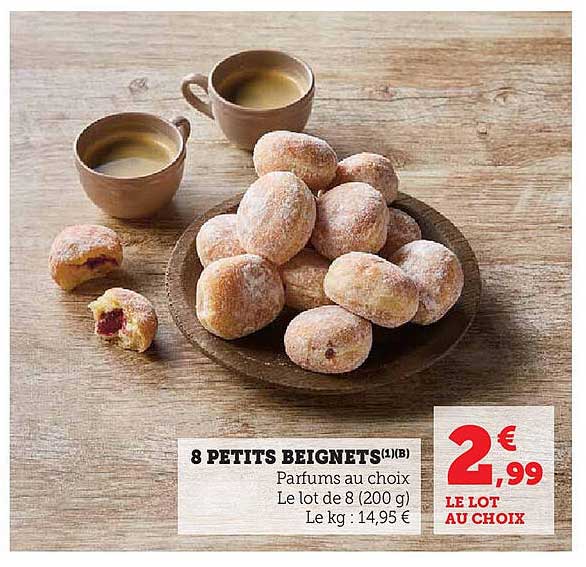 8 PETITS BEIGNETS
