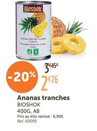 Ananas tranches