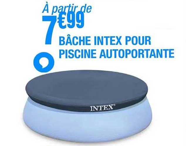 BÂCHE INTEX POUR PISCINE AUTOPORTANTE