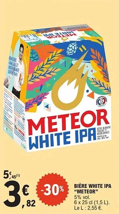 BIÈRE WHITE IPA “METEOR”