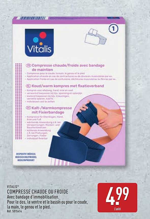 COMPRESSE CHAUDE OU FROIDE