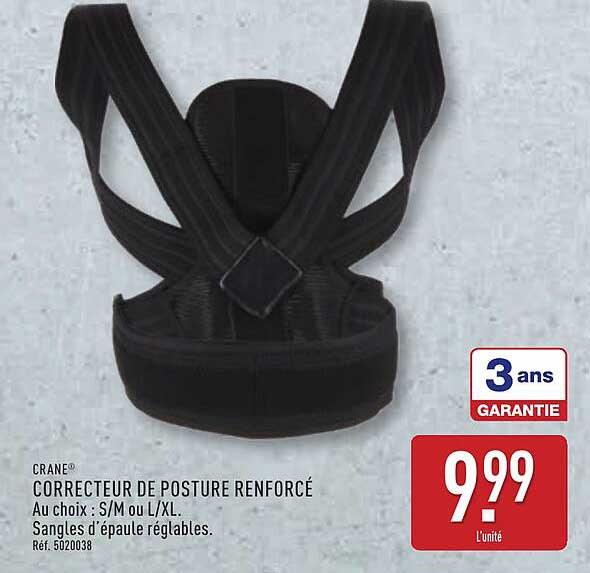 CORRECTEUR DE POSTURE RENFORCÉ