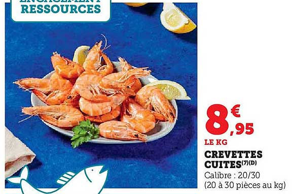 CREVETTES CUITES