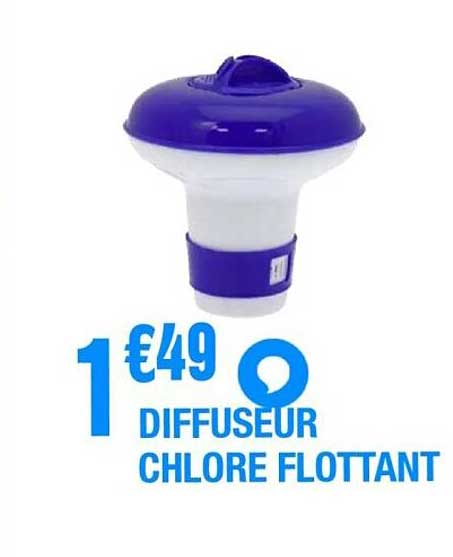 DIFFUSEUR CHLORE FLOTANT