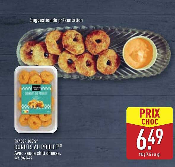 DONUTS AU POULET