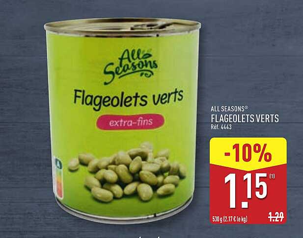 FLAGEOLETS VERTS