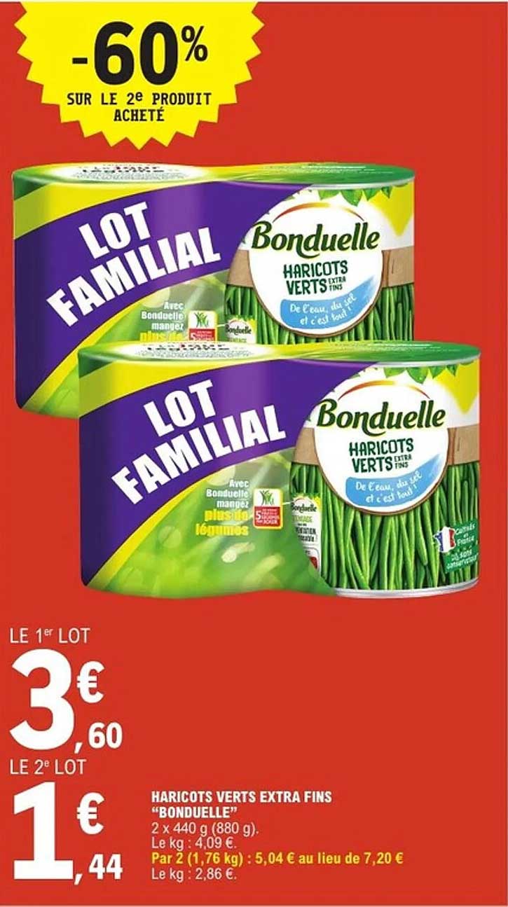 HARICOTS VERTS EXTRA FINS "BONDULLE"