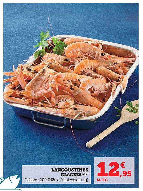 LANGOUSTINES GLACÉES (1/B)