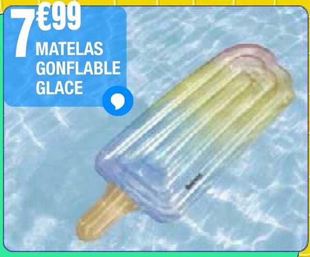 MATELAS GONFLABLE GLACE