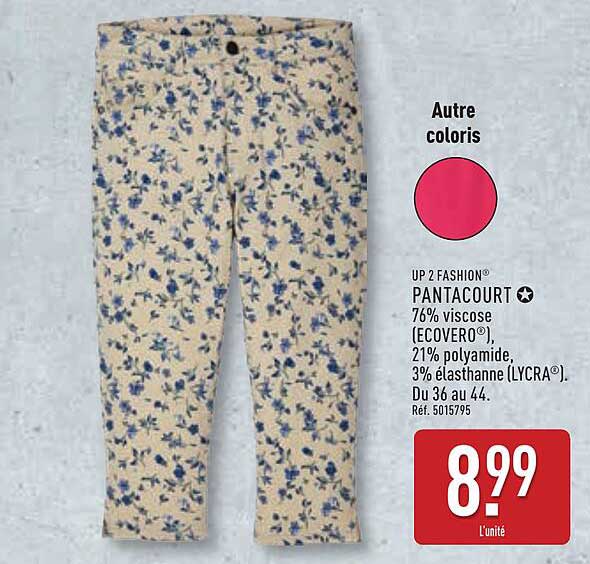 PANTACOURT UP 2 FASHION®
