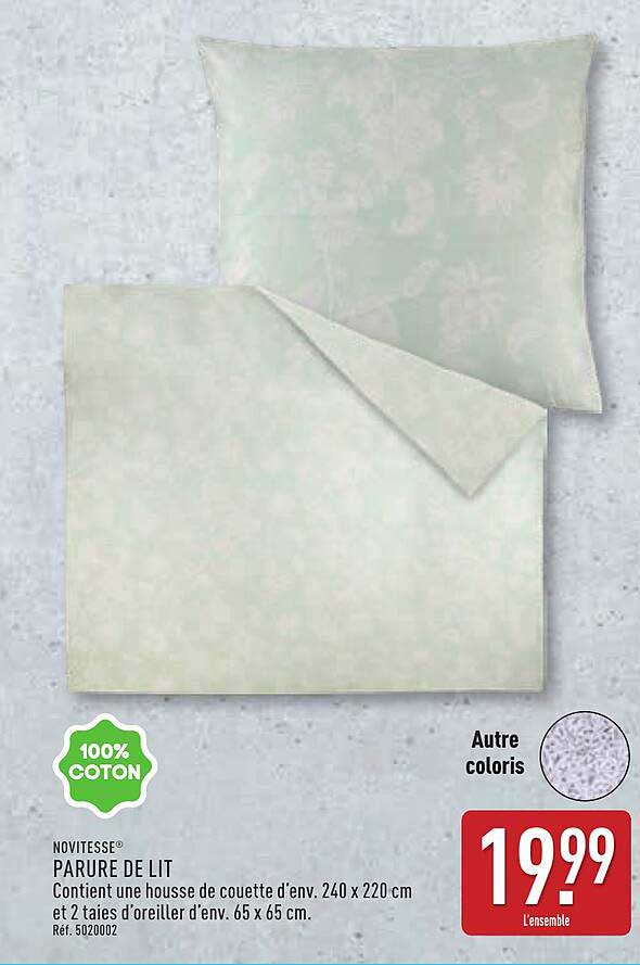 PARURE DE LIT