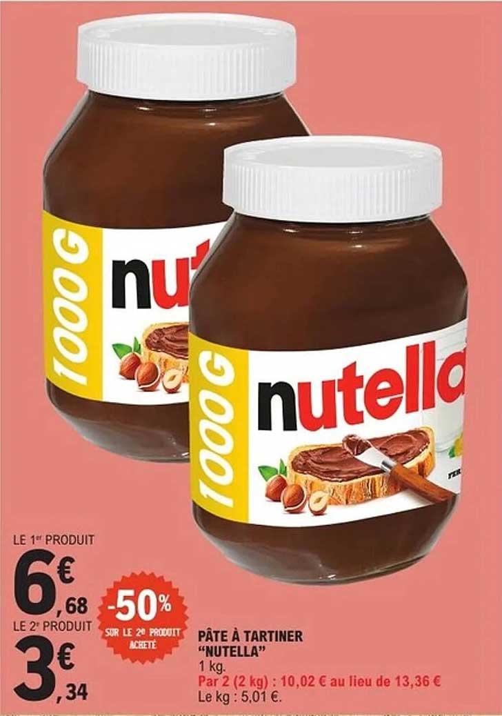 PÂTE À TARTINER "NUTELLA"