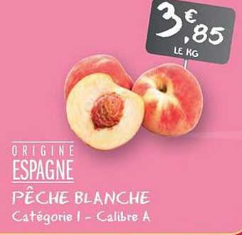 Pêche Blanche Catégorie I - Calibre A