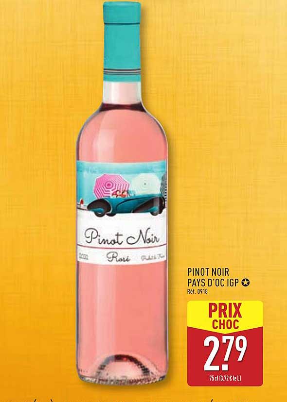 PINOT NOIR PAYS D'OC IGP