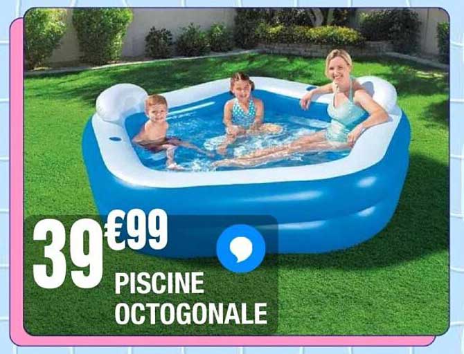 PISCINE OCTOGONALE