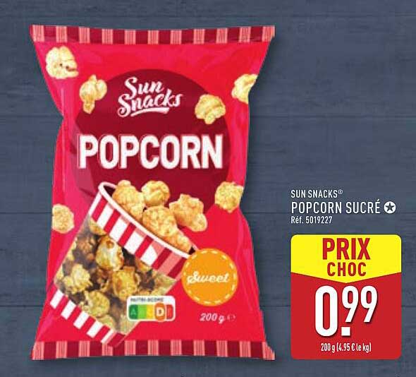 POP CORN SUCRÉ