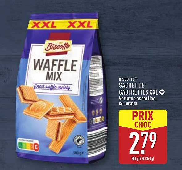 SACHET DE GAUFRETTES XXL