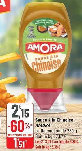Sauce à la Chinoise AMORA