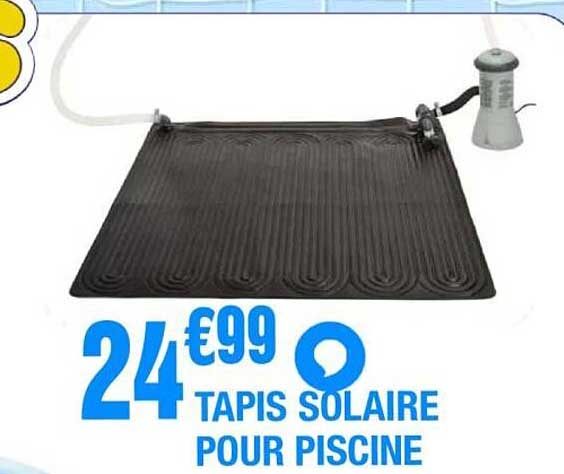 TAPIS SOLAIRE POUR PISCINE