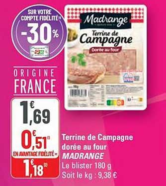 Terrine de Campagne dorée au four