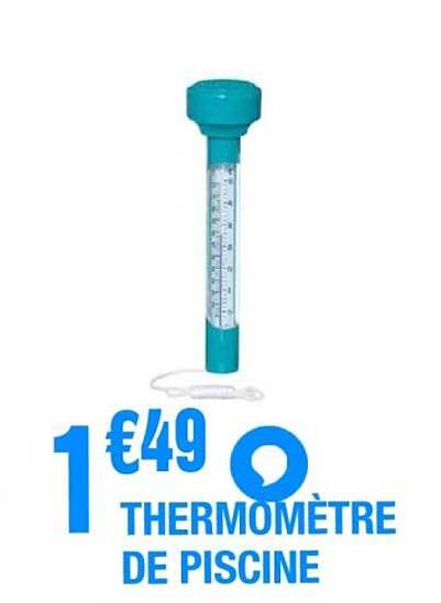 THERMOMÈTRE DE PISCINE