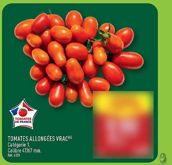 TOMATES ALLONGÉES VRAC(A)