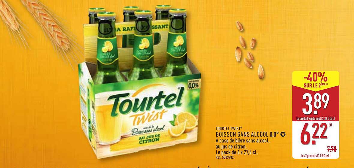 TOURTEL TWIST® BOISSON SANS ALCOOL 0°