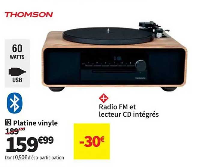12 Platine vinyle