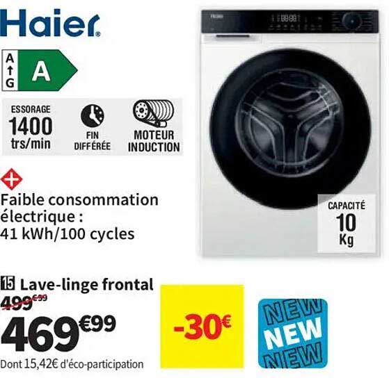 15 Lave-linge frontal