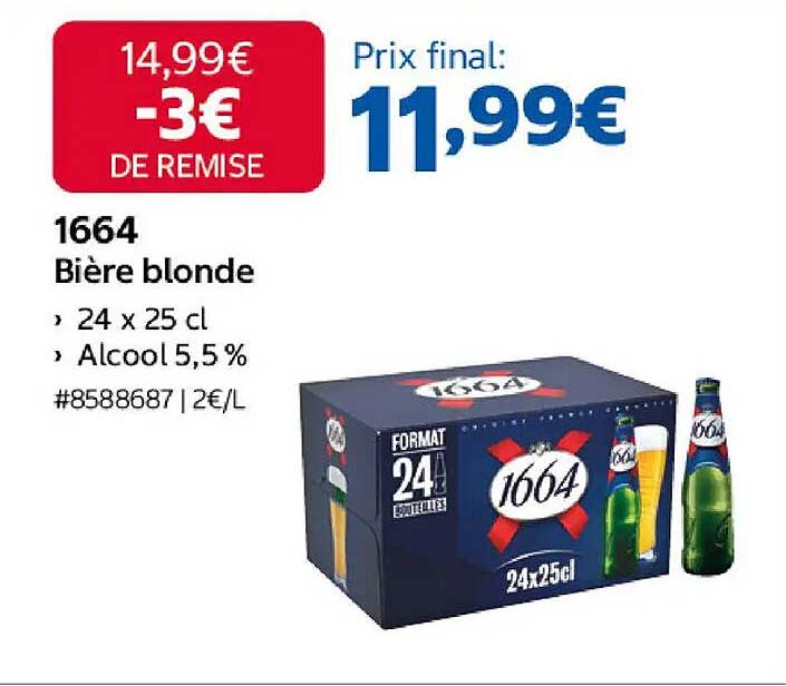1664 Bière blonde