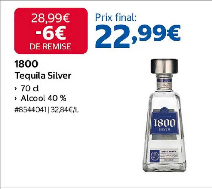 1800 Tequila Silver