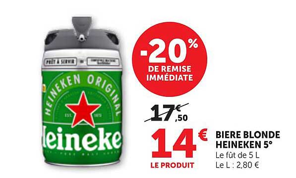 -20% DE REMISE IMMÉDIATE