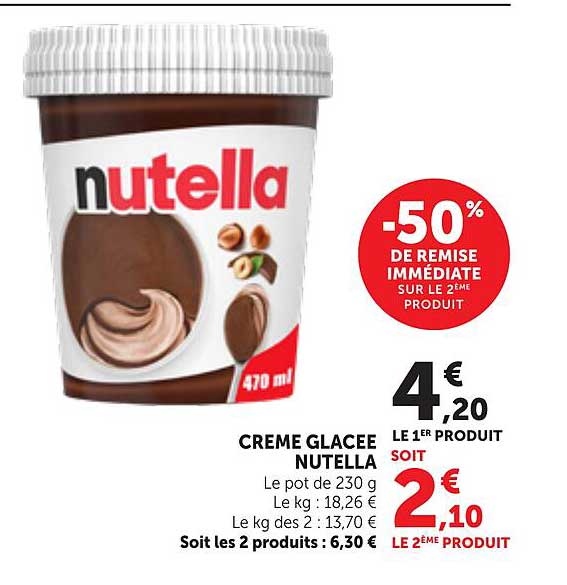 -50% DE REMISE IMMÉDIATE SUR LE 2ÈME PRODUIT
