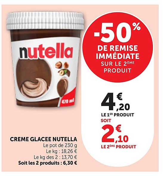 -50% DE REMISE IMMÉDIATE SUR LE 2ÈME PRODUIT